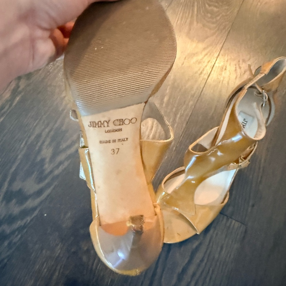 Jimmy Choo Yellow Heels